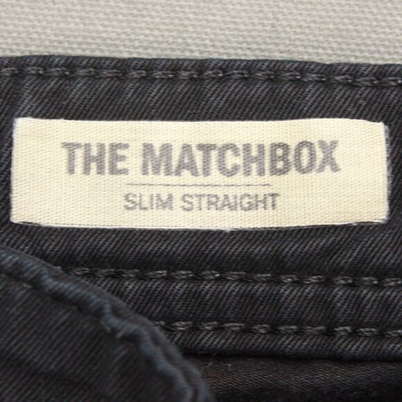 Adriano Goldschmied Jeans Mens 32 Matchbox Slim Straight Dark Wash Actual 35x31 - Picture 7 of 10